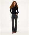 Fabienne Chapot wolmix trui knoopdetail Banda