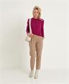 Fabienne Chapot wolmix trui knoopdetail Banda
