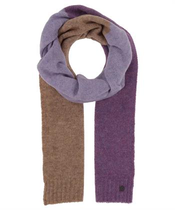 Fraas gebreide sjaal 3-tone
