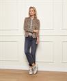 Giulia e Tu blazer brushed jacquard panter
