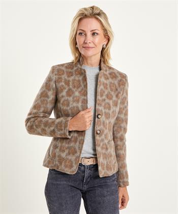 Giulia e Tu blazer brushed jacquard panter