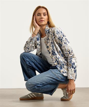 Giulia e Tu blazer faded print