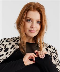 Giulia e Tu blazervest animalprint