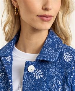 Giulia e Tu blazervest jacquard paisley