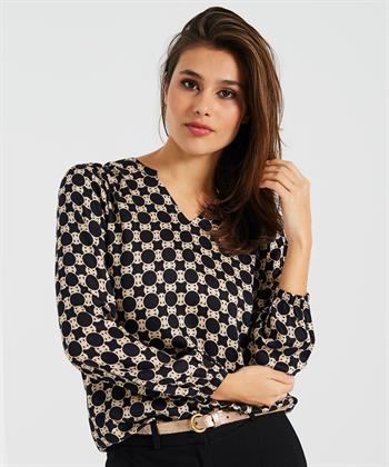 Giulia e Tu blouse dots