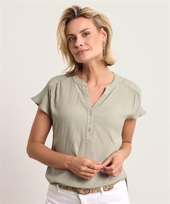 Giulia e Tu blouse kniphals