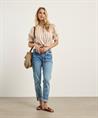 Giulia e Tu blouse multicolor streep