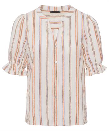 Giulia e Tu blouse multicolor streep