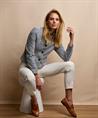 Giulia e Tu bouclé blazer lurex