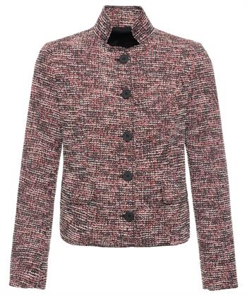 Giulia e Tu bouclé blazer lurex