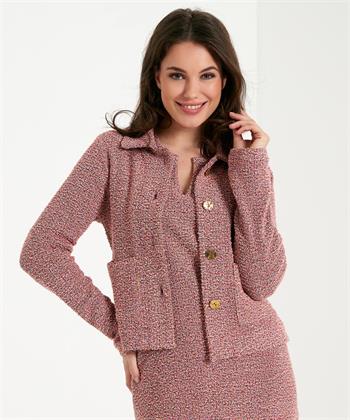 Giulia e Tu bouclé blazer