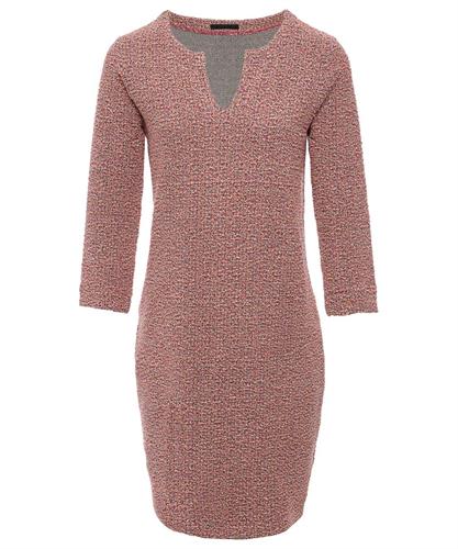 Giulia e Tu boucle jurk kniphals