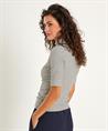 Giulia e Tu colshirt rib streepje