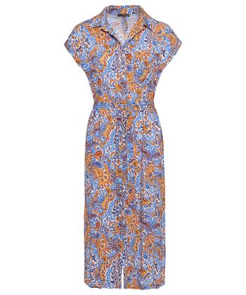 Giulia e Tu doorknoopjurk paisley