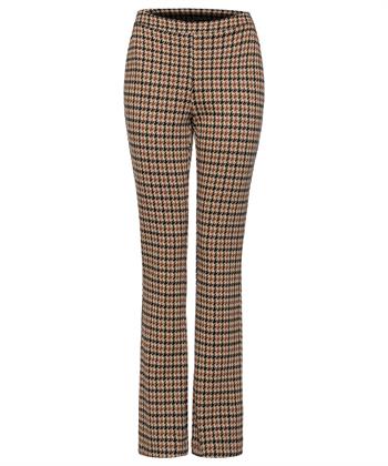 Giulia e Tu flared broek pied de poule