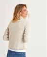 Giulia e Tu jacquard blazervest crinkle