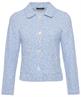 Giulia e Tu jacquard blazervest crinkle