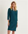 Giulia e Tu jacquard jurk schelp