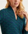 Giulia e Tu jacquard jurk schelp