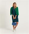 Giulia e Tu jacquard jurk schelp