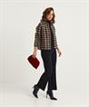 Giulia e Tu jacquard vest pied-de-poule