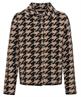 Giulia e Tu jacquard vest pied-de-poule