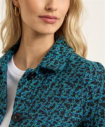 Giulia e Tu jasje bouclé multicolor