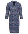 Giulia e Tu jurk bouclé-print tulphals