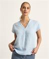 Giulia e Tu linnen blouse V-hals