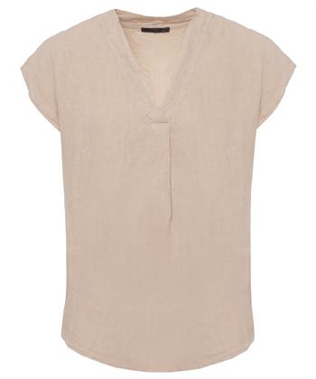Giulia e Tu linnen blouse V-hals