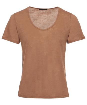 Giulia e Tu linnen shirt V-hals