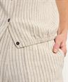Giulia e Tu linnenmix blouse strepen