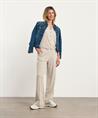 Giulia e Tu linnenmix wide leg broek strepen