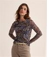 Giulia e Tu mesh shirt millefleurs