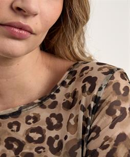 Giulia e Tu mesh shirt panterprint