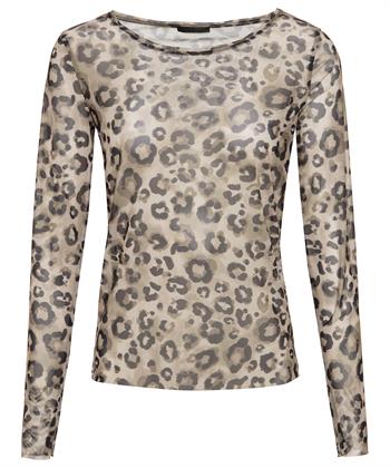 Giulia e Tu mesh shirt panterprint