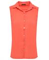 Giulia e Tu mouwloze cotton voile blouse