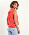 Giulia e Tu mouwloze cotton voile blouse