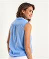 Giulia e Tu mouwloze cotton voile blouse