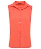 Giulia e Tu mouwloze cotton voile blouse