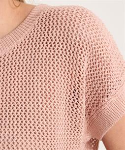 Giulia e Tu opengewerkt truitje lurex