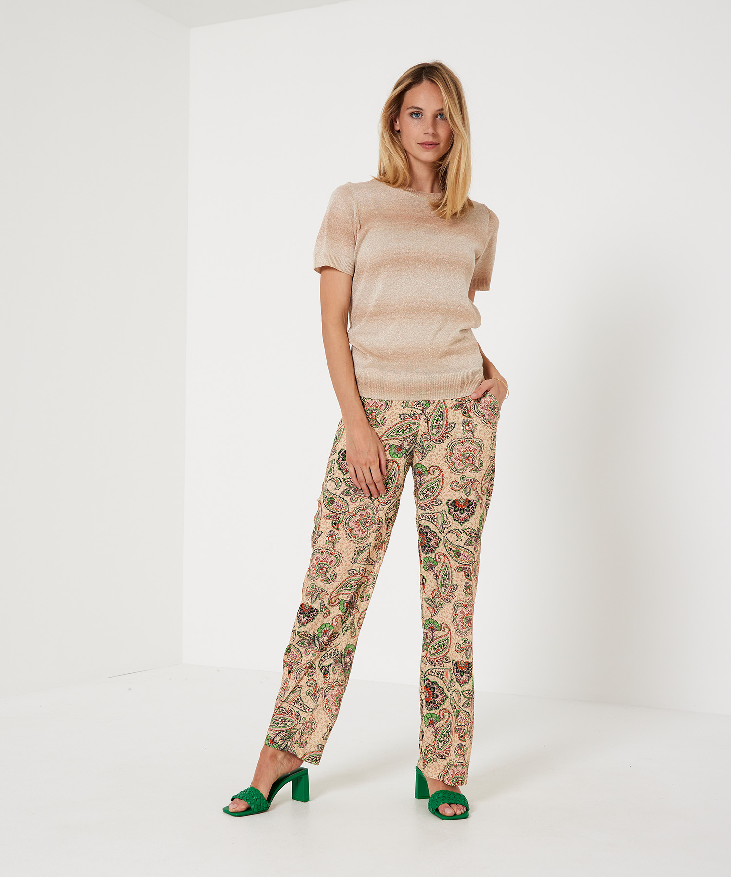 Giulia e Tu palazzo broek paisley bloem BeOne