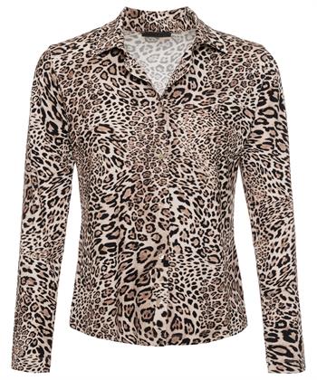 Giulia e Tu poloblouse panterprint