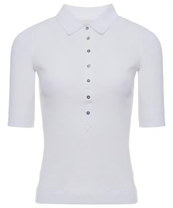 Giulia e Tu poloshirt met knoopjes