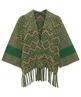Giulia e Tu poncho vest ikat