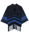 Giulia e Tu poncho vest strepen