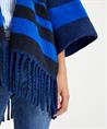 Giulia e Tu poncho vest strepen