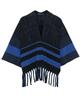Giulia e Tu poncho vest strepen
