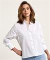 Giulia e Tu poplin blouse knoopjes achter