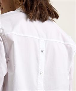 Giulia e Tu poplin blouse knoopjes achter